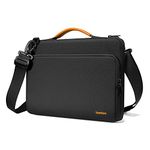 tomtoc 360 Protective Laptop Shoulder Bag for 13-inch MacBook Air M3/A3113 2024, M2/A2681 M1/A2337, 13-inch MacBook Pro M2/A2686 M1/A2337 2024-2016, Water-Resistant Laptop Accessory Carrying Sleeve