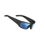 OhO Smart Glasses,Polarized Sunglasses with Bluetooth Speaker,Athletic/Outdoor UV Protection and Voice Control,Unisex(Mirror Blue Lens)