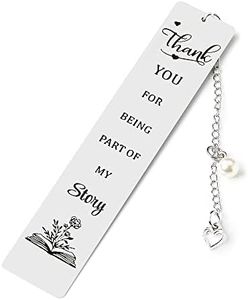 Teacher Appreciation Gifts Bookmark for Women Men Thank You for Being Part of My Story Bookmarks for Teachers Coworker Friend Tutor Retirement Graduation Gifts for Teacher Birthday Christmas Gifts