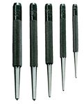 General Tools SPC74 Round Shank Center Punches, Set of 5