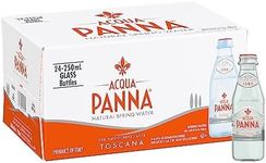 AcquaPanna Natural Spring Water 250ml, (Pack of 24 Bottle) Imported.