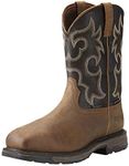 Ariat Men's Workhog H2O 400g Composite Toe Work Boot, Rye Brown/Coffee, 9.5 D US