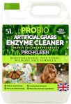 Pro-Kleen ProBio Artificial Grass Cleaner Probiotic Based Deodoriser Odour Eliminator 5L Non-Toxic Cruelty-free Pet Friendly. Fresh Cut Grass fragrance. Naturally derived Probiotic Cleaning