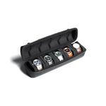 AUKURA Hard Watch Travel Case, 5 slot Watch Roll Case Storage and Organizer for Men and Women, with anti-move watch pillow