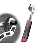 HAMON Self Locking Pipe Wrench Tool, Self Adjusting Spanner Adjustable 10" Quick Power Grip Pipe Wrench Universal Adjustable Pipe Wrench for Auto Repair and Home Maintenance