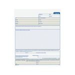 Adams Duplicate Proposal Form Book, 10.19 x 8.38 Inches, 50 Sets, White and Canary (9450ABF)