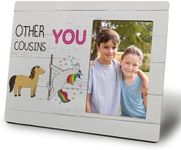 Mancheng-zi Cousin Picture Frames, Cousin Gifts, Best Cousin Gifts for Women, Gifts for Cousins Female, Cousin Gifts from Cousin, Other Cousins and You 4x6 Picture Frame