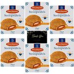 Stroopwafels Caramel Waffles | 6 Packs of Daelmans Stroopwafels Caramel Wafers 230g | 48 Biscuits with Hubsidia TY Card