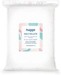 hugge 10kg Plastic Poly Pellets - Packs from 0.5kg - 25kg - Weighted Blanket & Toy Stuffing