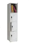 Shubham Furniture 4 Door Locker| Gym |Home | School | Office (Light Grey)