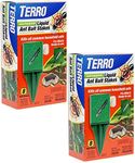 Terro T1812 Outdoor Liquid Ant Killer Bait Stakes - 8 Count (0.25 oz each) (2 Pack)