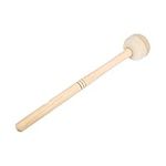 Drum Mallet, Bass Drum Stick Mallet Bell Mallets Percussion Sticks with Wool Felt Head Percussion Marching Band Accessory Playing Accessories Performance Accessories