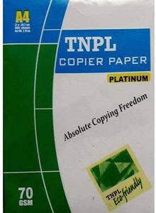 DHAYAN Printing Blank Paper 500 SHEET (Clean White) 70 GSM A4 SIZE All Printer Accept This Paper Size A4 Printing Papers Best For Printer Home & Office