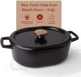 Alva Nori Black Enameled Cast Iron 