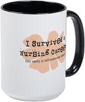 CafePress Retired Nurse FUNNY Mug 15 oz (444 ml) Ceramic Coffee Mug