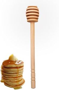 YIAGUN Wooden Honey Mixing Stirrer Honey Dipper Sticks Honey Spoon 1 Pcs