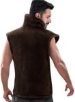 RENPHO Large Back Heat Wrap for Neck and Shoulder, Valentine's Day Birthday Gifts for Women Men Mom Dad Her Him, Warm Pad with 6 Heat Options, 3 Timers, ETL Certified, 24"x37" Brown