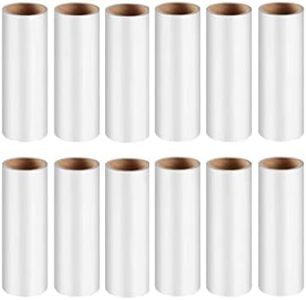 Lint Roller Refills for Pet Hair -1080 Sheets(12packs), 6.3 in Long,1.5 in Diameter,Extra Sticky for Clothes Dog &Cat Hair