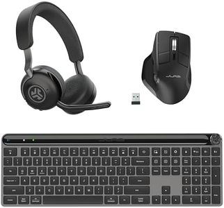 JLab Epic Work Bundle, Epic Work Headset, Epic Wireless Keyboard and Epic Wireless Mouse