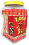 Zumba Pica Tirolo Tamarind Straw (40 Count) - Tamarindo Mexican Candy Sticks - Tamarindo Straws - Tamarind Candy - Tamarin Sticks - Tamarin Straws - Michelada Straws