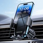 [New Generation] Miracase Car Phone Holder, Mobile Phone Holder for Car, Universal Car Phone Mount Compatible with iPhone 15 Pro Max 14/13/12/11/ Mini/XR/XS/Samsung/and All 4.0"-7.0"Smartphones