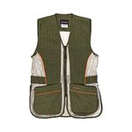 Allen Company Ace Shooting Vest with Moveable Shoulder Pad, Multicolor, Medium-Large (22611)