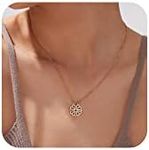 Tewiky Four Leaf Clover Necklace, 1