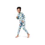 Rocky Thermal Underwear For Boys (Long Johns Thermal Set) Shirt & Pants, Base Layer w/Leggings/Bottoms Ski/Extreme Cold (Dinosaur - Small)