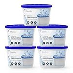 Sterlix Pack of 5 500ml Dehumidifier Tubs for Condensation,Humidity, Damp, Mould, Moisture, Allergens, Mildew & Neutralising Odours for Domestic use at Home, Office, Garage, Windows & Wardrobes