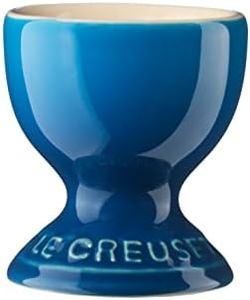 Le Creuset Stoneware Egg Cup, Marseille Blue, 5.3 x 5.3 x 5.86 cm