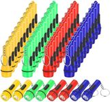 48 Pieces Mini Flashlight Keychain 