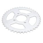 42T Sprocket,420 48mm 42T Sprocket Steel Rear Chain Roller Sprocket Kit Suitable for Electric Bicycle Kart Motorcycle