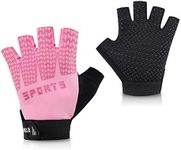 Accmor Pink Kids Cycling Gloves, Ha