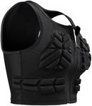 Dialudon Women's Impact Chest Rib Protector Padded Compression Vest for Youth Soccer Basketball Football Rugby Softball