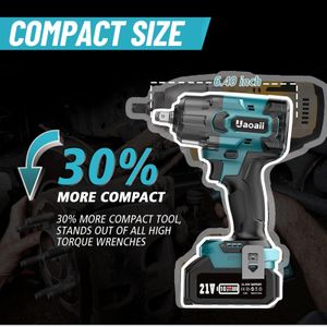 Uaoaii Cordless Impact Wrench – 1000Nm High Torque Power Tool