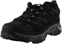 Merrell Men's Moab 2 Waterproof Hiking Shoe, Black Night, 8 M US