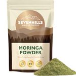 Sevenhills Wholefoods Moringa Powder 200g - High in Iron, Vitamin B12 and Fibre for Energy, Immunity & Gut Health - Non-GMO - add to Juices, Baked Goods, Smoothies