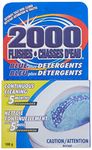 2000 Flushes Automatic Toilet Bowl Cleaner | Blue plus Detergents 100g | Makes scrubbing easier by helping break down toilet bowl residue and stains, pine oil scent | 1 Cube