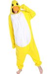 Markest Unisex Onesie for Adult and Teenagers Animal Yellow Duck Cosplay Costumes One Piece Pajama M