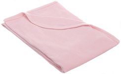 American Baby Company 30" X 40" - Soft 100% Natural Cotton Thermal/Waffle Swaddle Blanket, Pink, Soft Breathable, for Girls