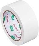 GORGECRAFT 1.8in x 65.6ft Bookbinding Repair Tape White Fabric Tape Adhesive Duct Tape Safe Cloth Library Book Seam Sealing Hinging Craft Tape for Webbing Repair Camouflage