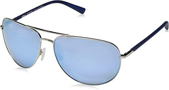 Revo Men's Polarized Sunglasses Harbor Navigator Frame 60 mm Aviator, Gold, Terra