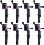 MAS Set of 8 Ignition Coils Compatible with Ford Expedition Explorer F150 F250 F350 Super Duty Lincoln Navigator Mark LT Mercury Replacement for DG511 C1541 FD508