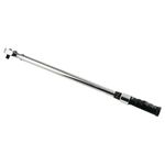 K Tool International 72126A Ratcheting Torque Wrench with 1/2" Drive for Garages, Repair Shops, and DIY, 30-250 ft/lbs., Click Style, Laser Marked Scales, Quick Release, Carrying Case, Non-Slip Handle