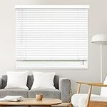 CHICOLOGY Cordless Faux wood blinds