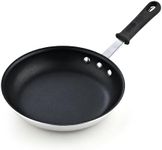 Cooks Standard Professional Aluminum Nonstick Restaurant Fry Pan 8-Inch, Durable Heavy Duty Skillet Pan, Woks,Metalic