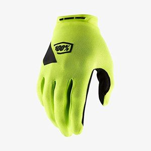 100% Men's Ridecamp Glove, Fluo Yellow, Xtra Large