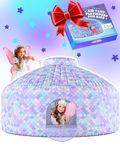 Skywin- Inflatable Tent for Kids (Mermaid) - Inflatable Air Tent Fort for Kids, Inflatable Fort Sets Up and Stores Away in Seconds, (Fan NOT Included) (with Door)