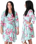 Posh Peanut Robe for Maternity, Nursing, Hospital Labor & Delivery Gown, Soft Päpook Viscose from Bamboo, Women's Pregnancy, Baby Birthing, & Postpartum Robes for New Mom, Women Lounge Wear Nightgown