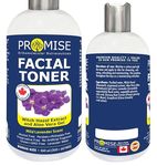 FACIAL TONER 360ml (12oz), Witch Hazel Extract and Aloe Vera Gel, Mild Lavender Scent, Made in Canada (Facial Toner, 360ml)